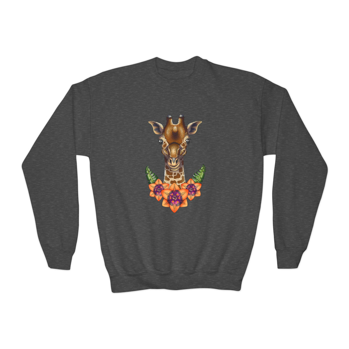 Giraffe Youth Crewneck Sweatshirt