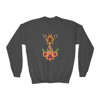 Giraffe Youth Crewneck Sweatshirt