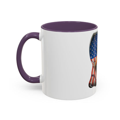 Accent Coffee Mug-American Flag