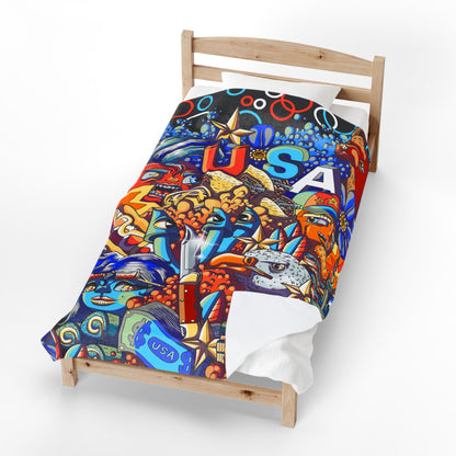 Velveteen Plush Blanket