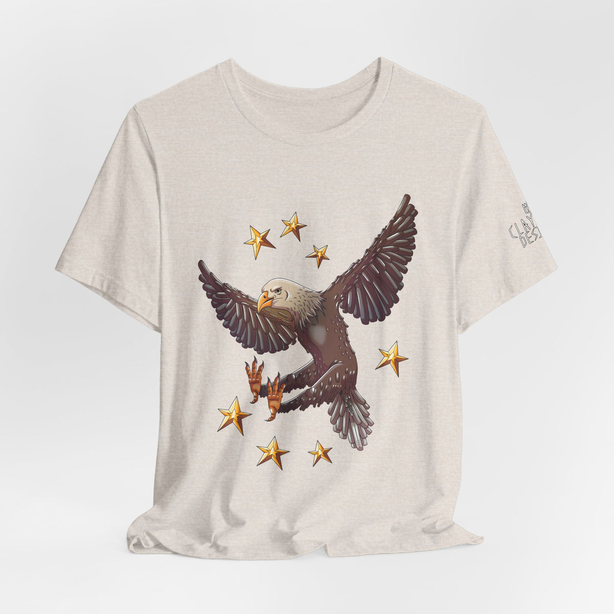 Unisex Jersey Short Sleeve Tee- Eagle
