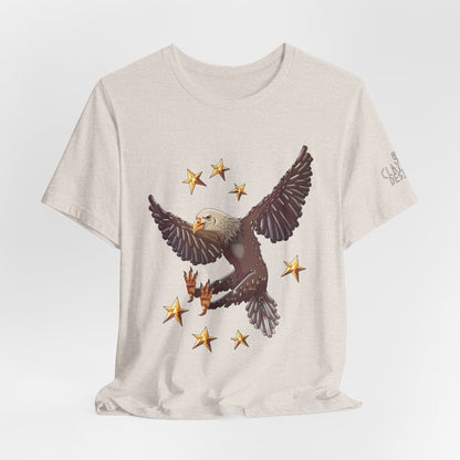 Unisex Jersey Short Sleeve Tee- Eagle