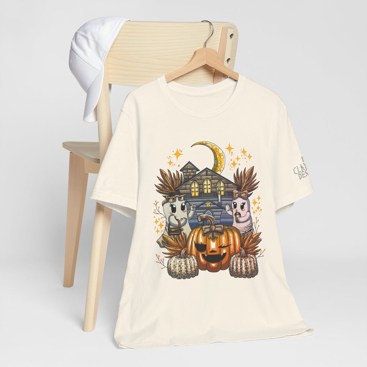 Halloween Pumpkin Unisex Jersey Short Sleeve Tee
