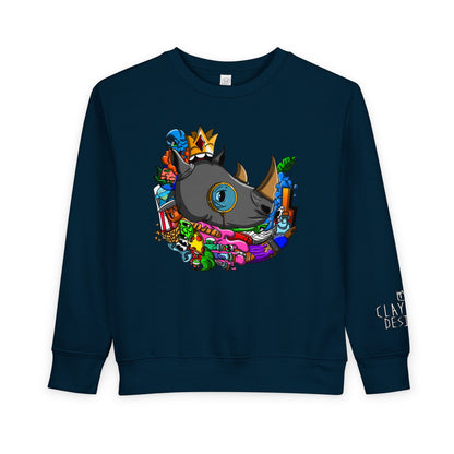 Toddler Sweatshirt-Rhino