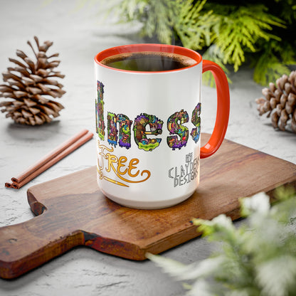 Kindness is Free Colorful Mugs (11oz, 15oz)