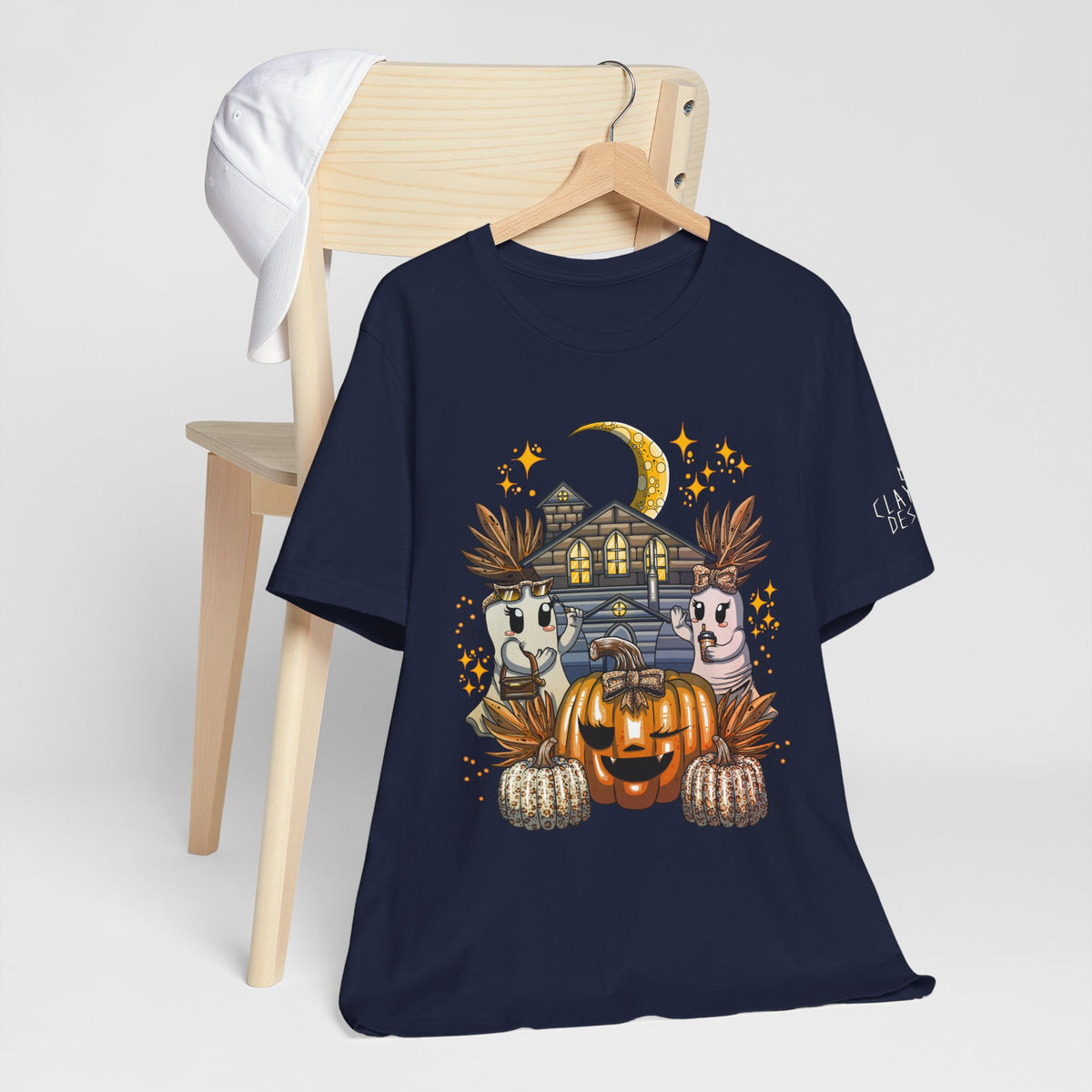 Halloween Pumpkin Unisex Jersey Short Sleeve Tee