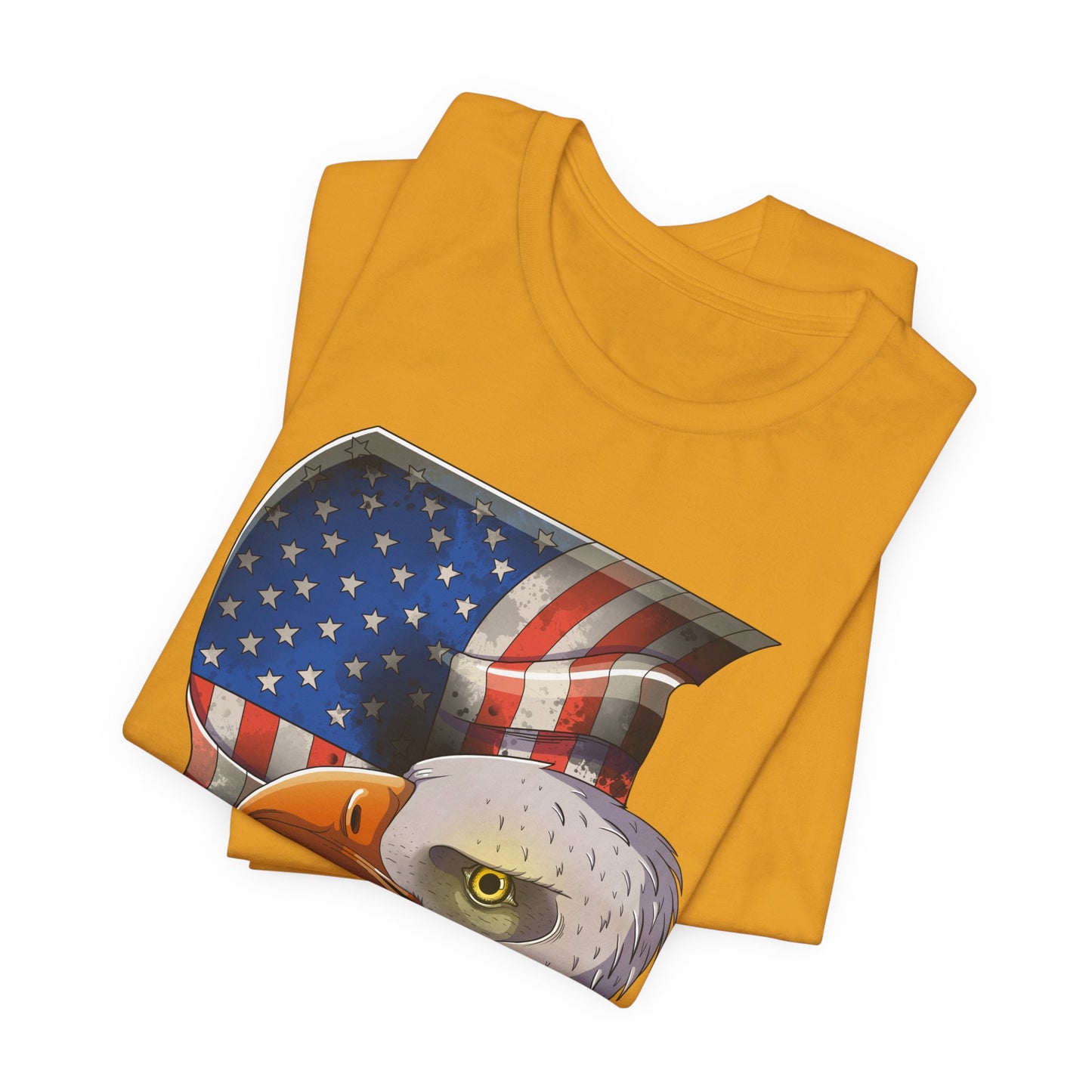 Bella+Canvas Unisex Jersey Short Sleeve Tee with print on sleeve