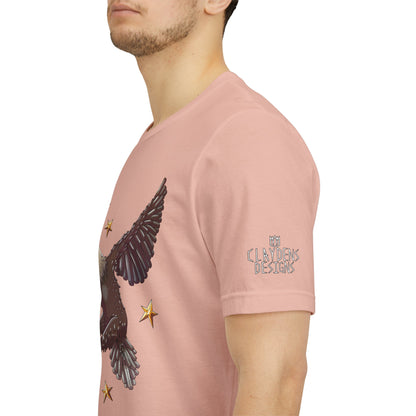 Unisex Jersey Short Sleeve Tee- Eagle