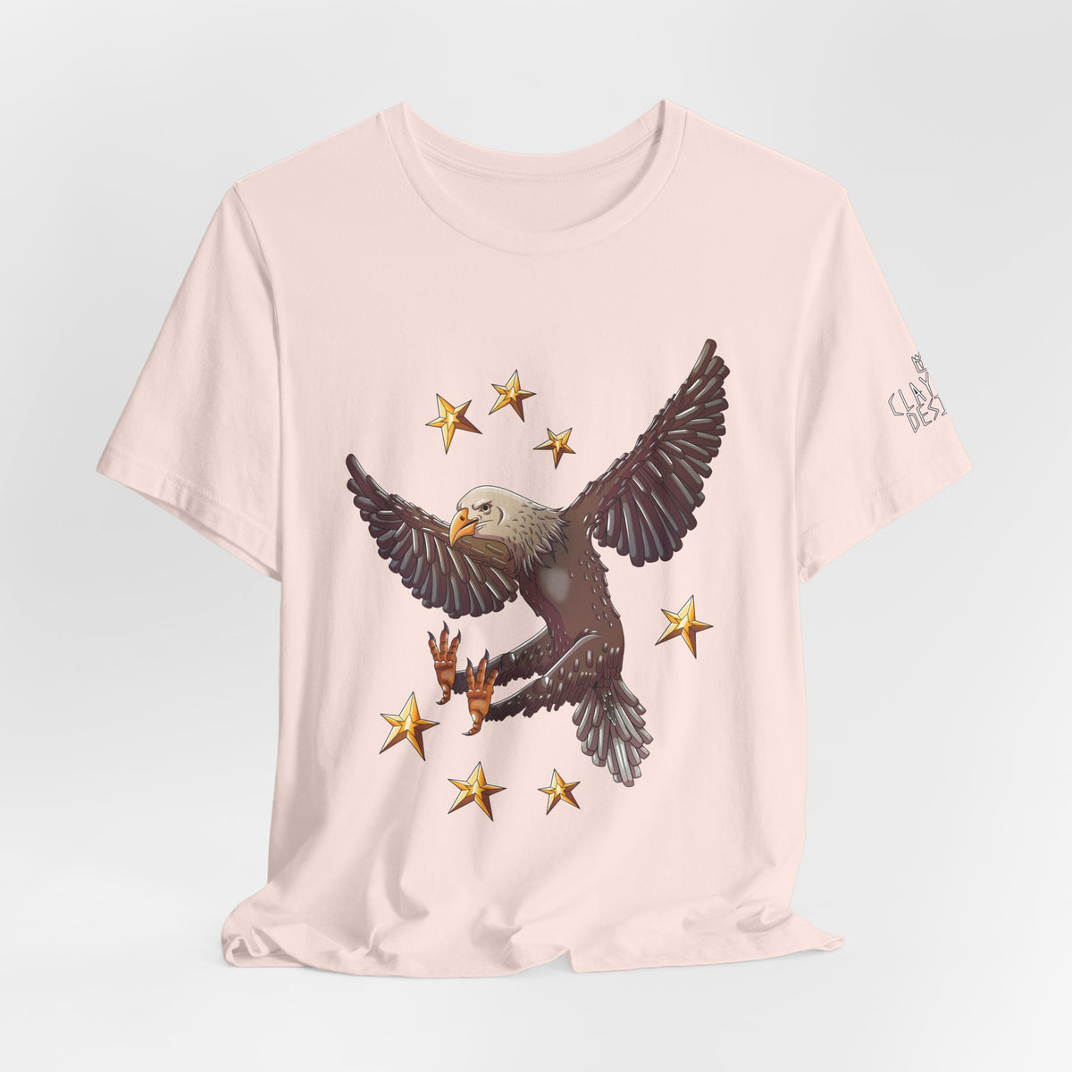 Unisex Jersey Short Sleeve Tee- Eagle