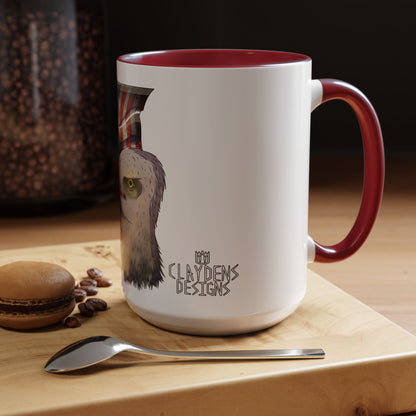 Accent Coffee Mug-American Flag