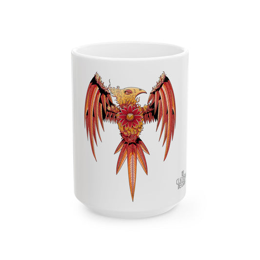 Ceramic Mug, (15oz)