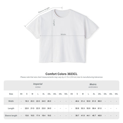 Women's Boxy Tee-Doodle Teddy