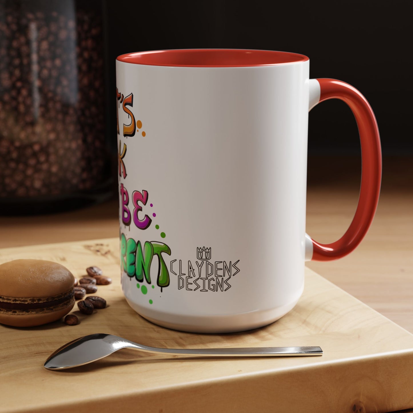 Accent Coffee Mug-Doodle It's OK