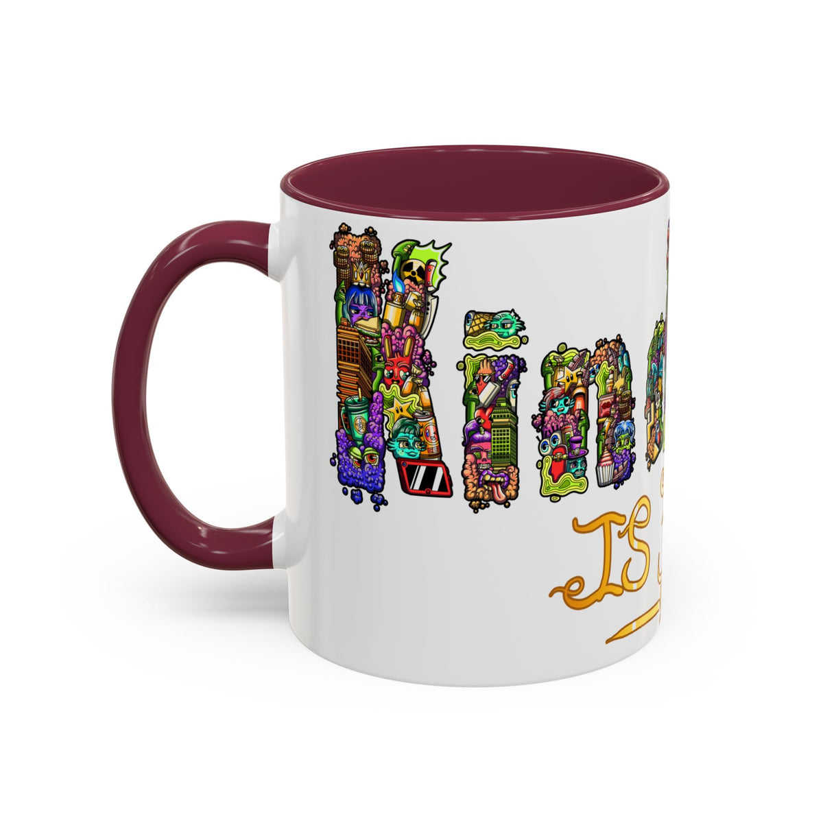 Kindness is Free Colorful Mugs (11oz, 15oz)