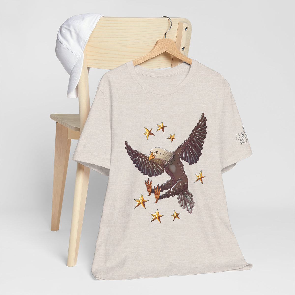 Unisex Jersey Short Sleeve Tee- Eagle