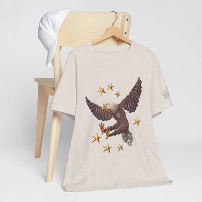 Unisex Jersey Short Sleeve Tee- Eagle