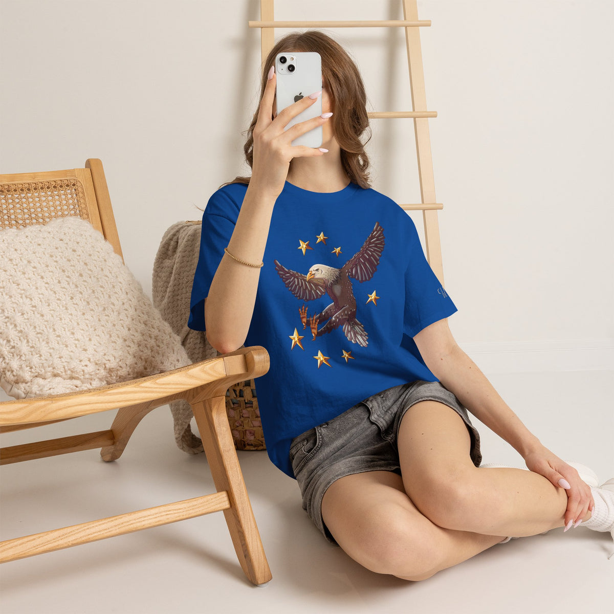 Adult Eagle Unisex Heavy Cotton Tee