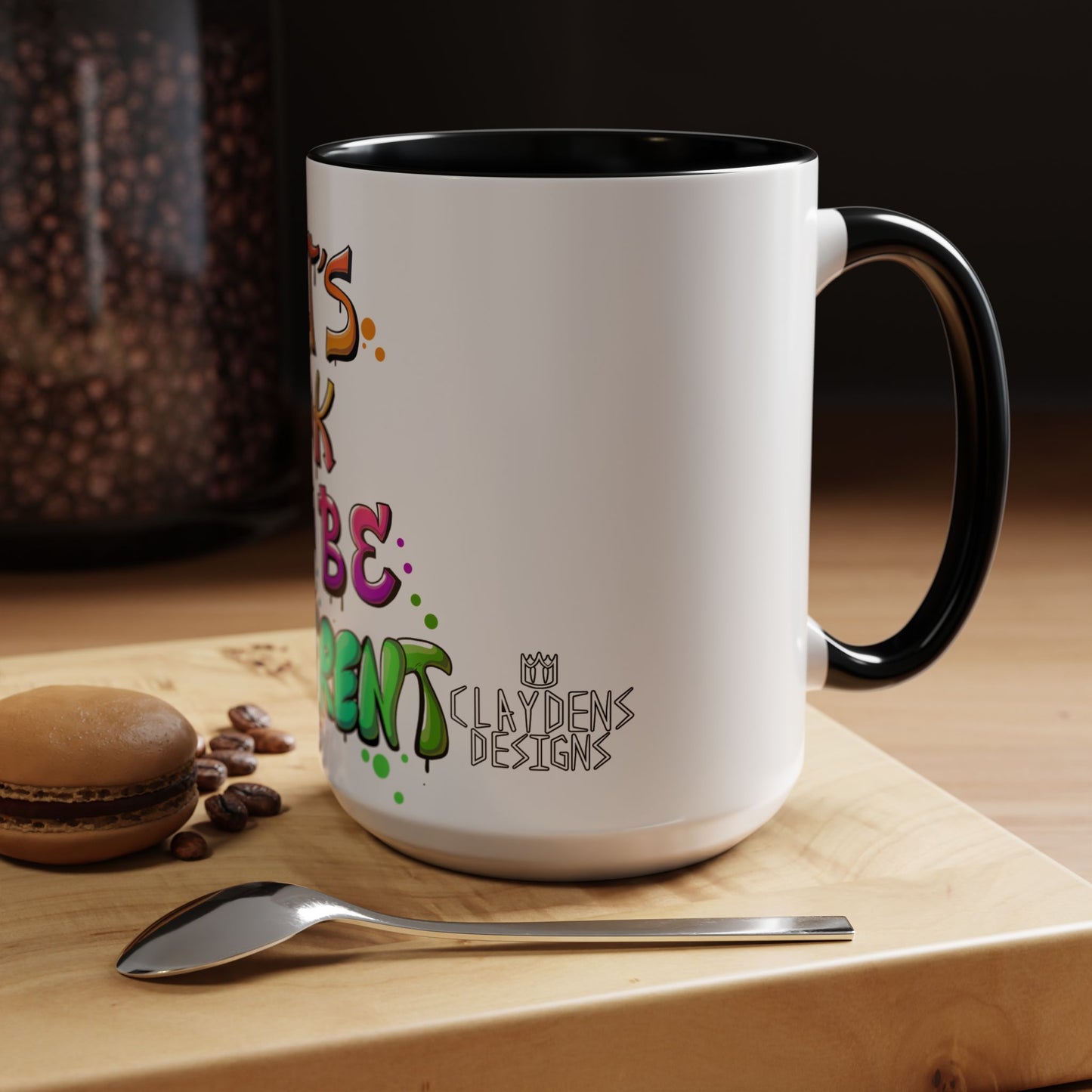 Accent Coffee Mug-Doodle It's OK