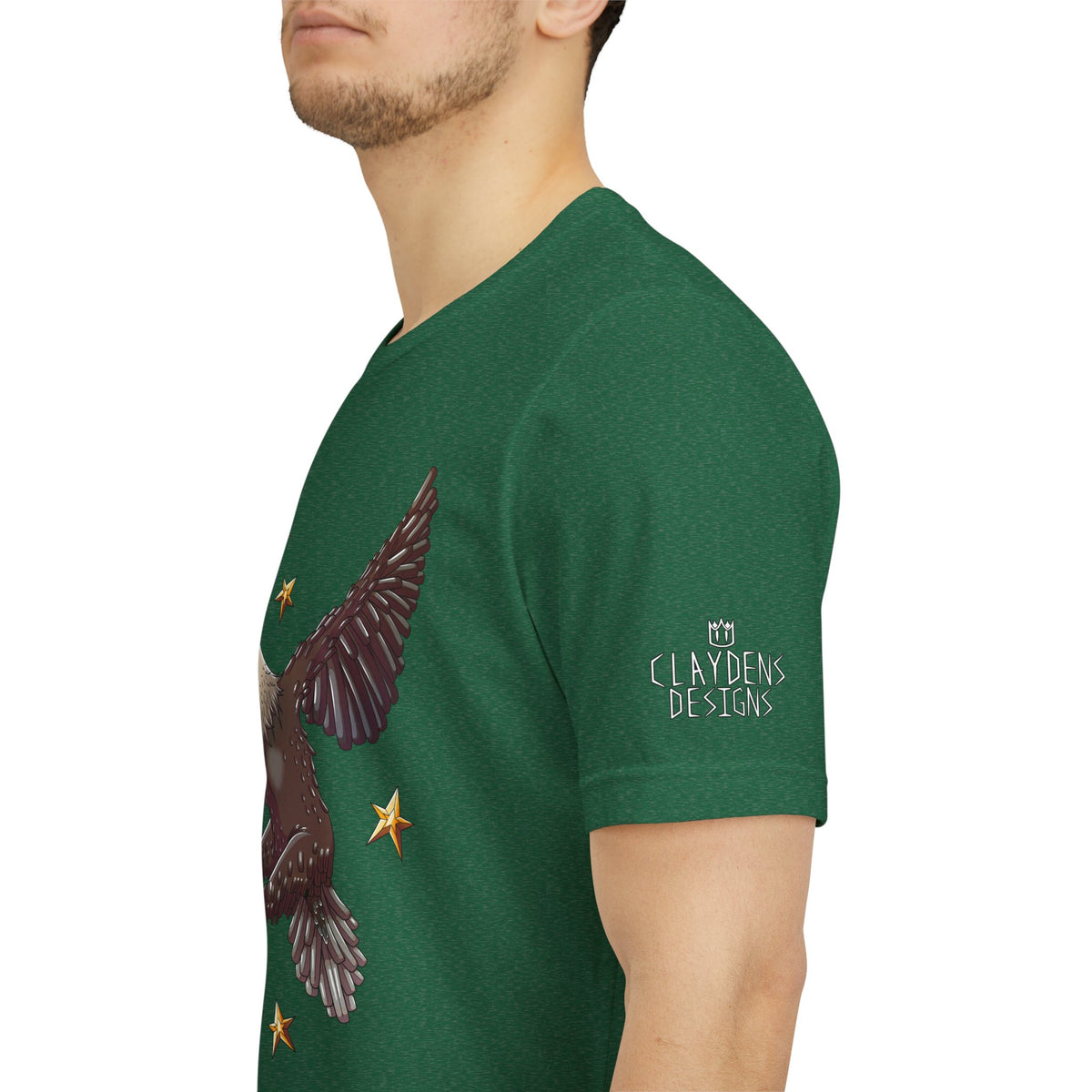Unisex Jersey Short Sleeve Tee- Eagle