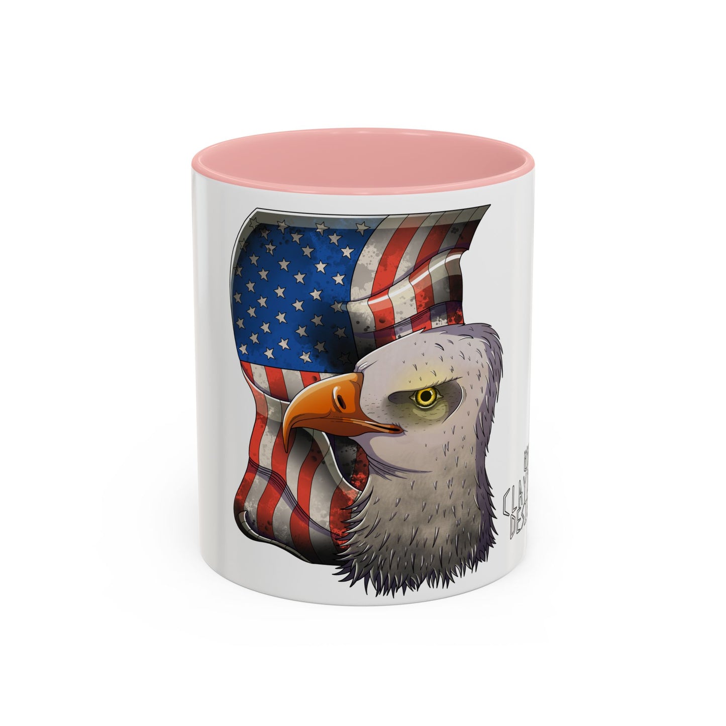Accent Coffee Mug-American Flag