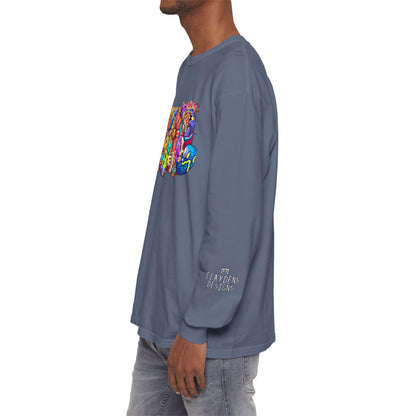 Unisex Garment-dyed Long Sleeve T-Shirt