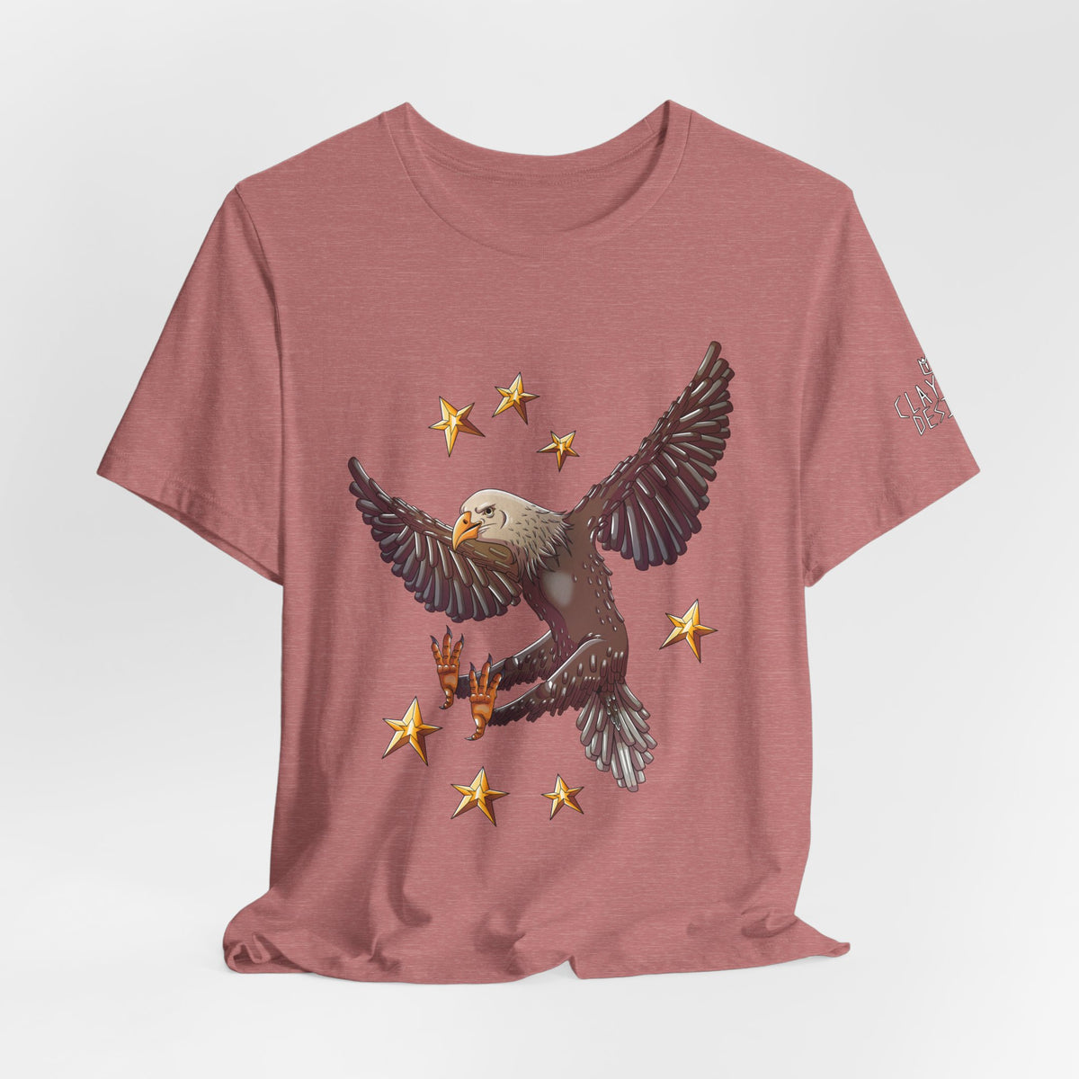 Unisex Jersey Short Sleeve Tee- Eagle