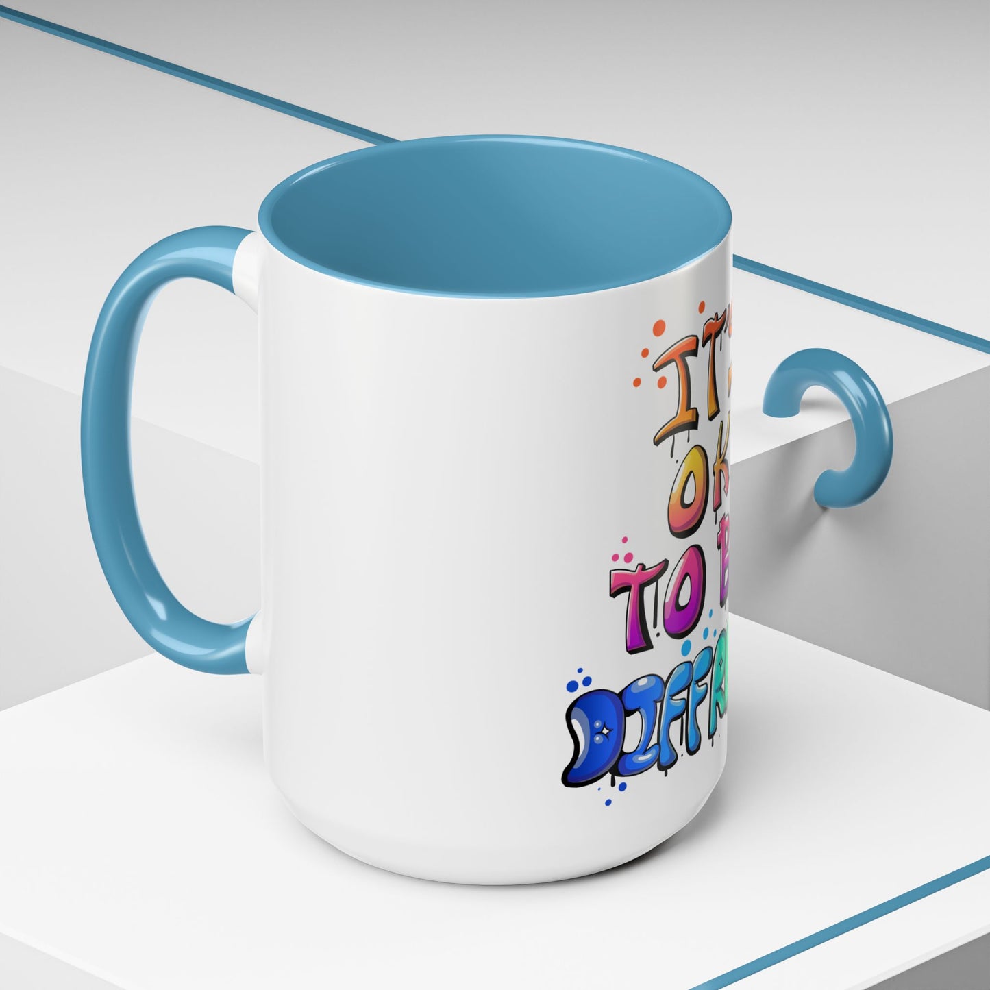 Accent Coffee Mug-Doodle It's OK