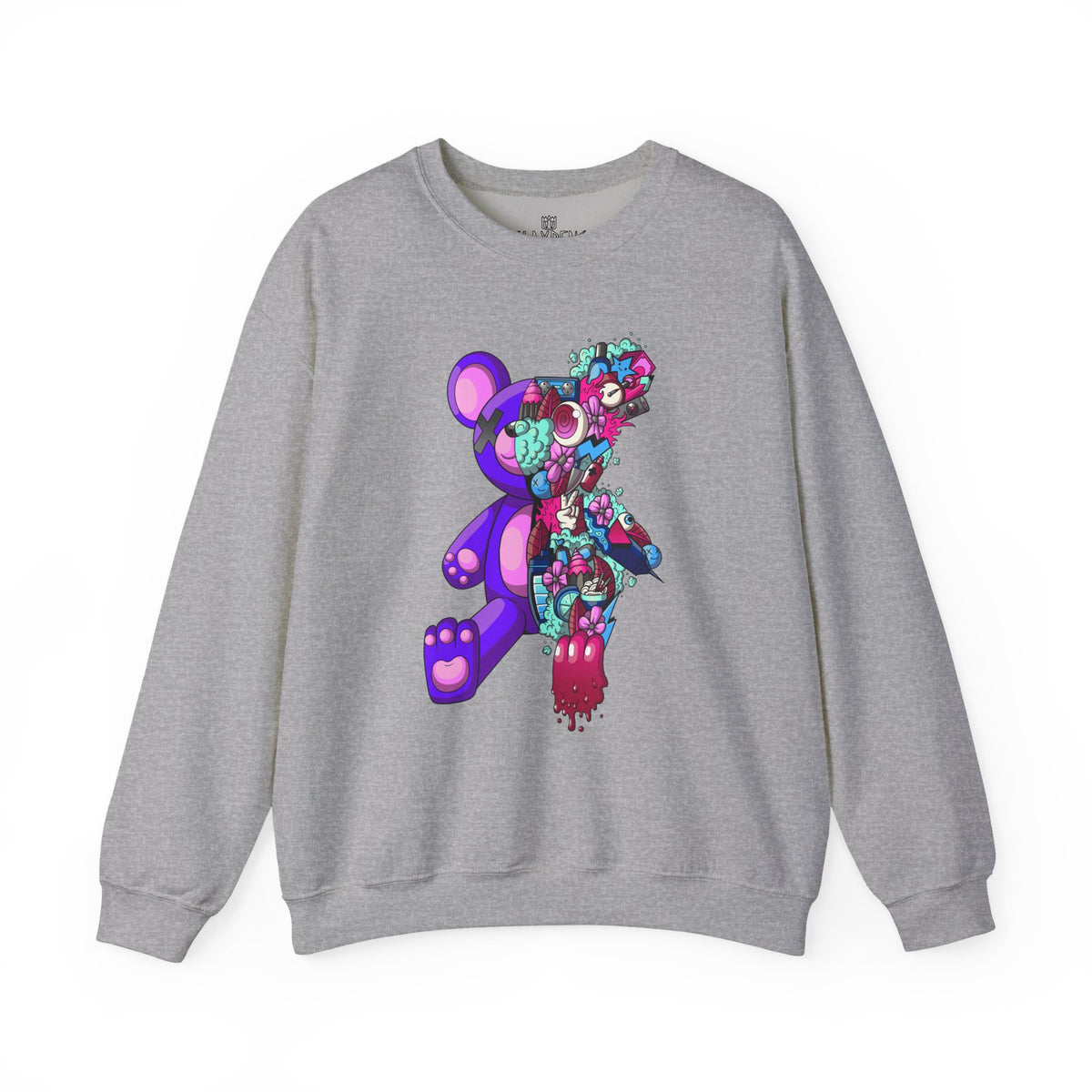 Unisex Heavy Blend™ Crewneck Sweatshirt-Doodle Teddie