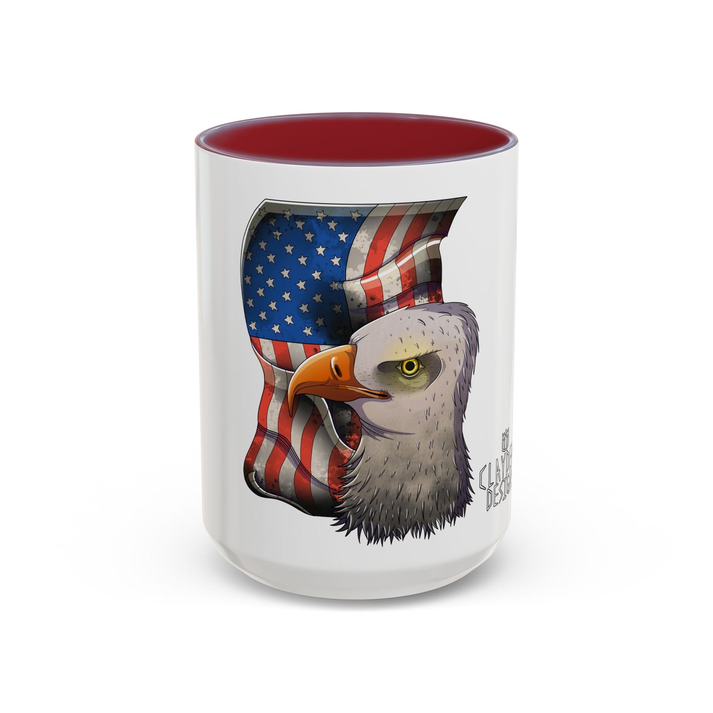 Accent Coffee Mug-American Flag