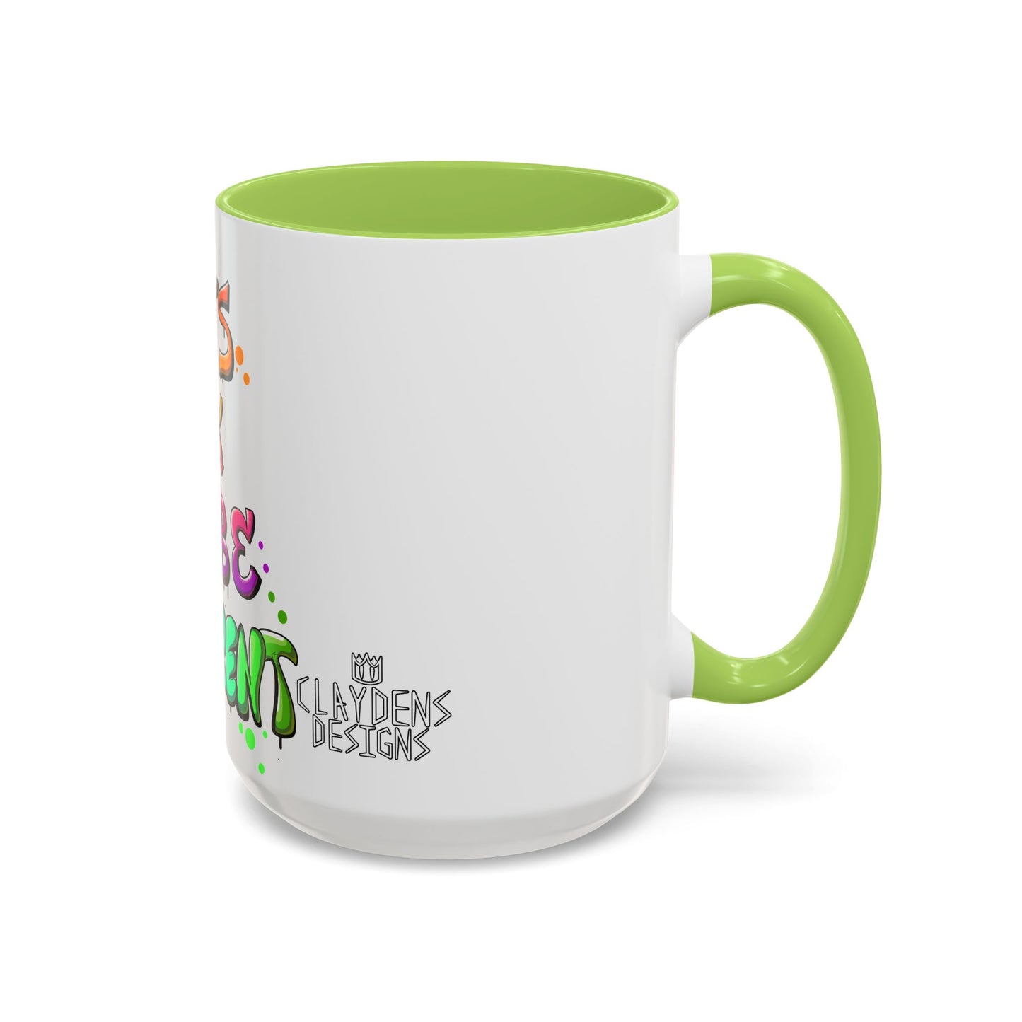 Accent Coffee Mug-Doodle It's OK