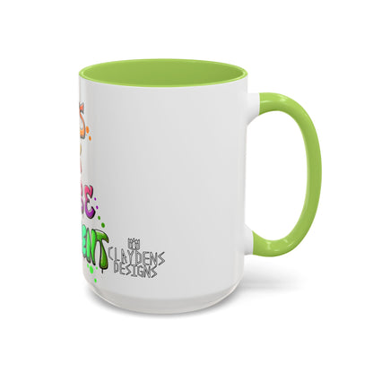 Accent Coffee Mug-Doodle It's OK