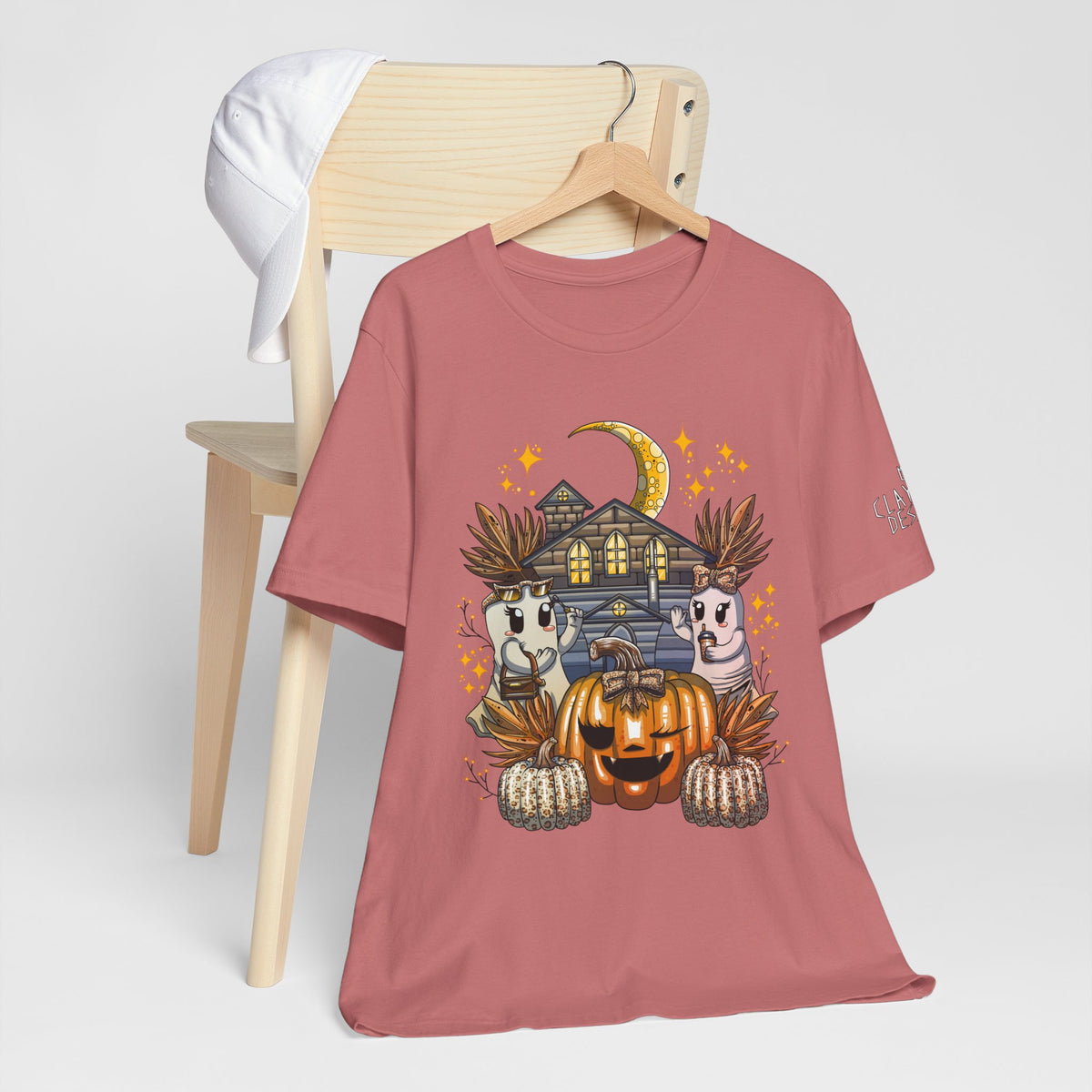 Halloween Pumpkin Unisex Jersey Short Sleeve Tee