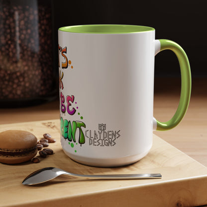Accent Coffee Mug-Doodle It's OK