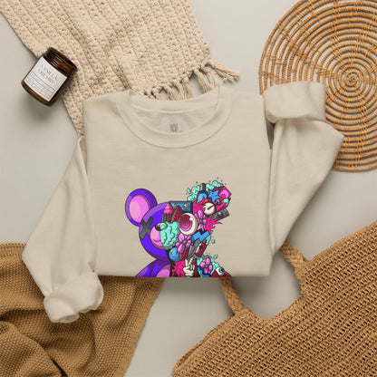Unisex Heavy Blend™ Crewneck Sweatshirt-Doodle Teddie