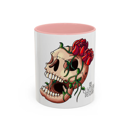 Accent Coffee Mug-Skull design