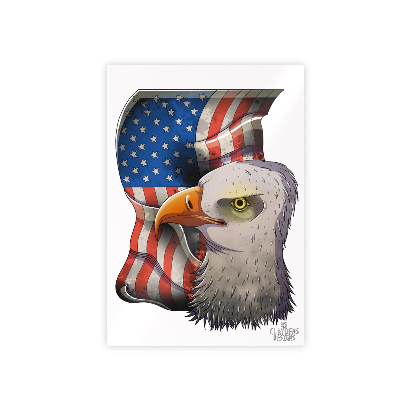 American Eagle Gloss Poster