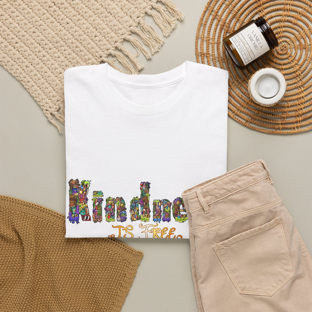 Kindness is Free Unisex Heavy Cotton Tee