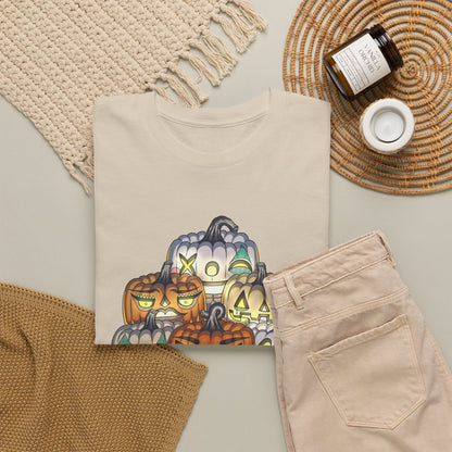 Halloween Pumpkin Unisex Heavy Cotton Tee