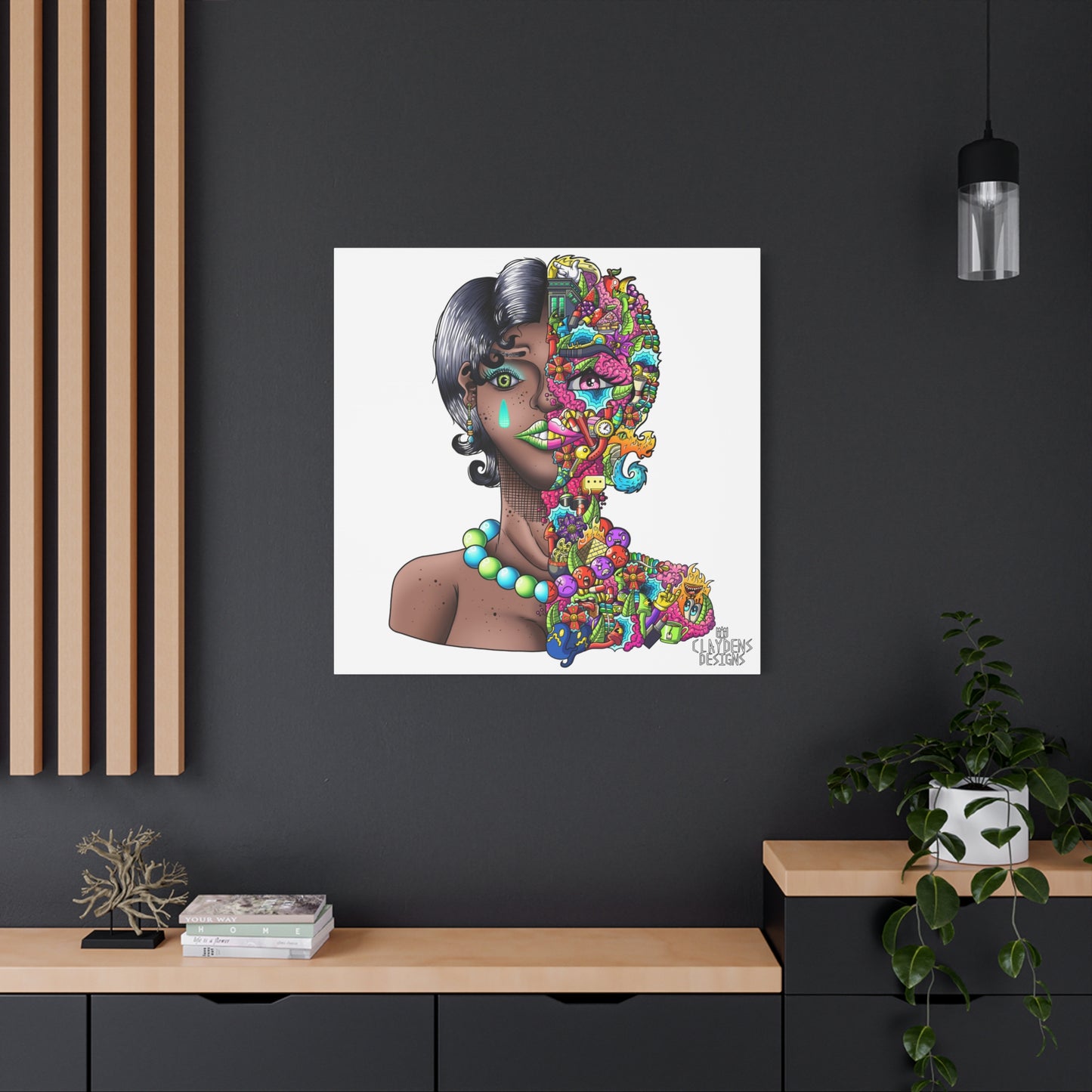 Matte Canvas, Stretched
