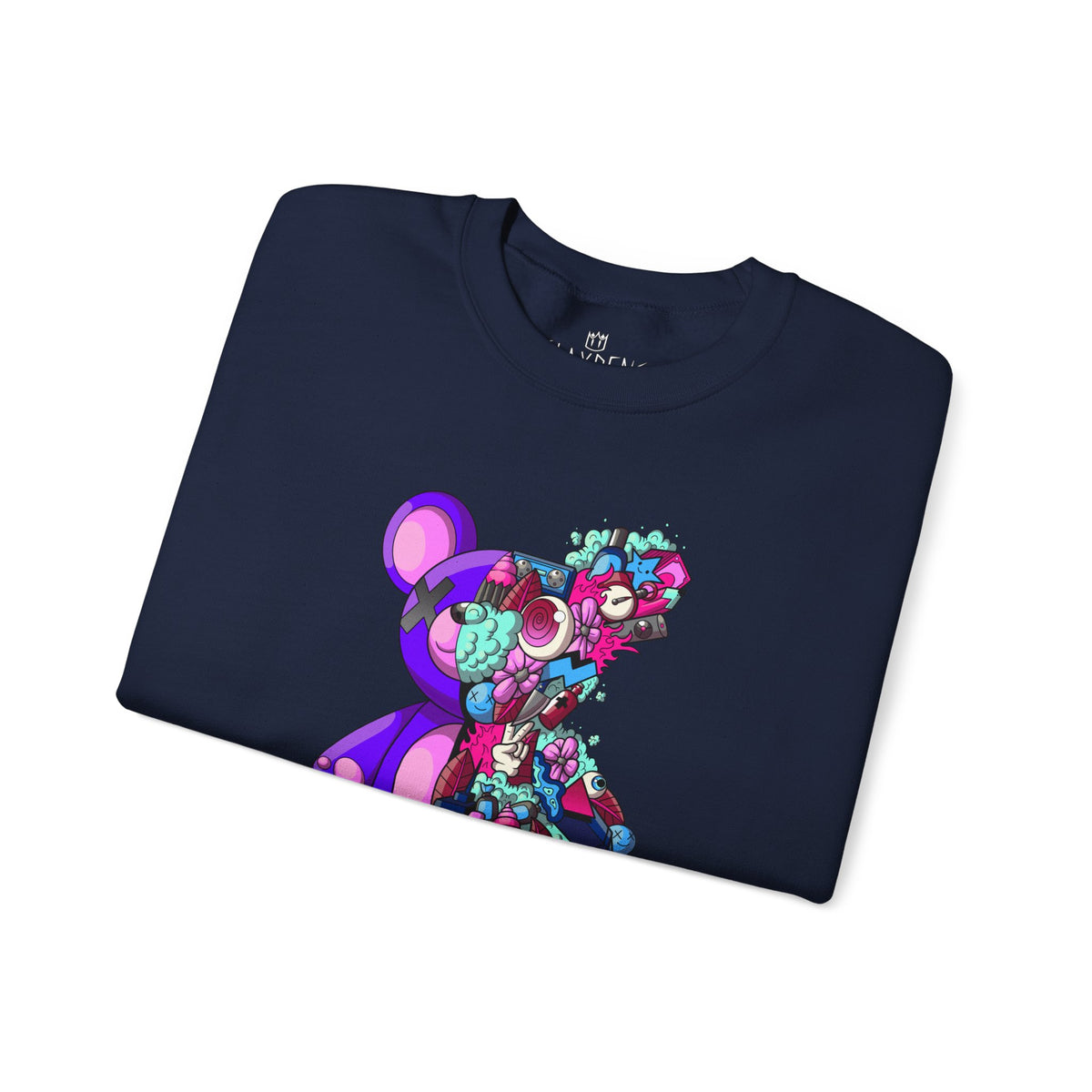 Unisex Heavy Blend™ Crewneck Sweatshirt-Doodle Teddie
