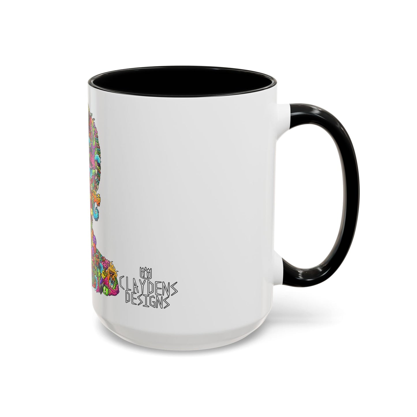 Accent Coffee Mug-Doodle Girl