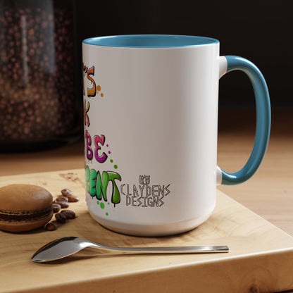 Accent Coffee Mug-Doodle It's OK