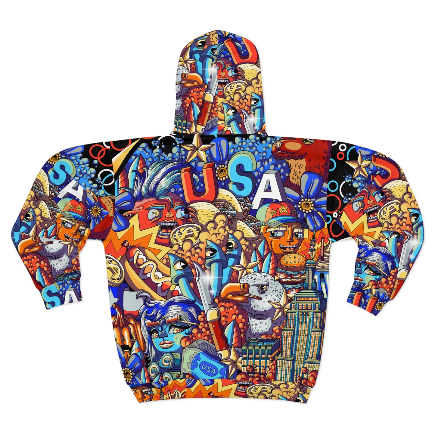 Unisex Zip Hoodie USA