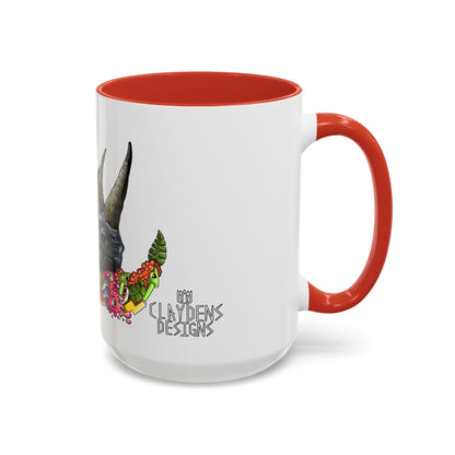 Accent Coffee Mug-Doodle Rhino