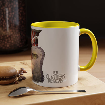 Accent Coffee Mug-American Flag