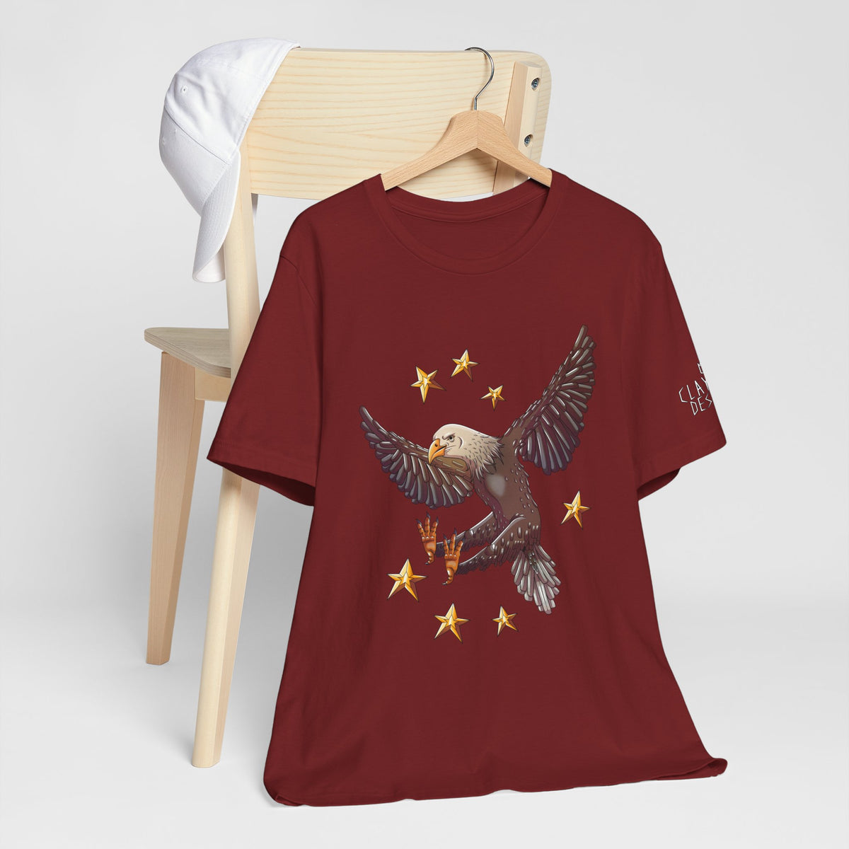 Unisex Jersey Short Sleeve Tee- Eagle