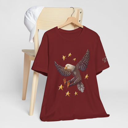 Unisex Jersey Short Sleeve Tee- Eagle