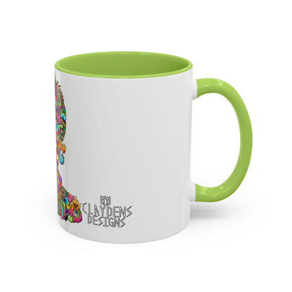 Accent Coffee Mug-Doodle Girl