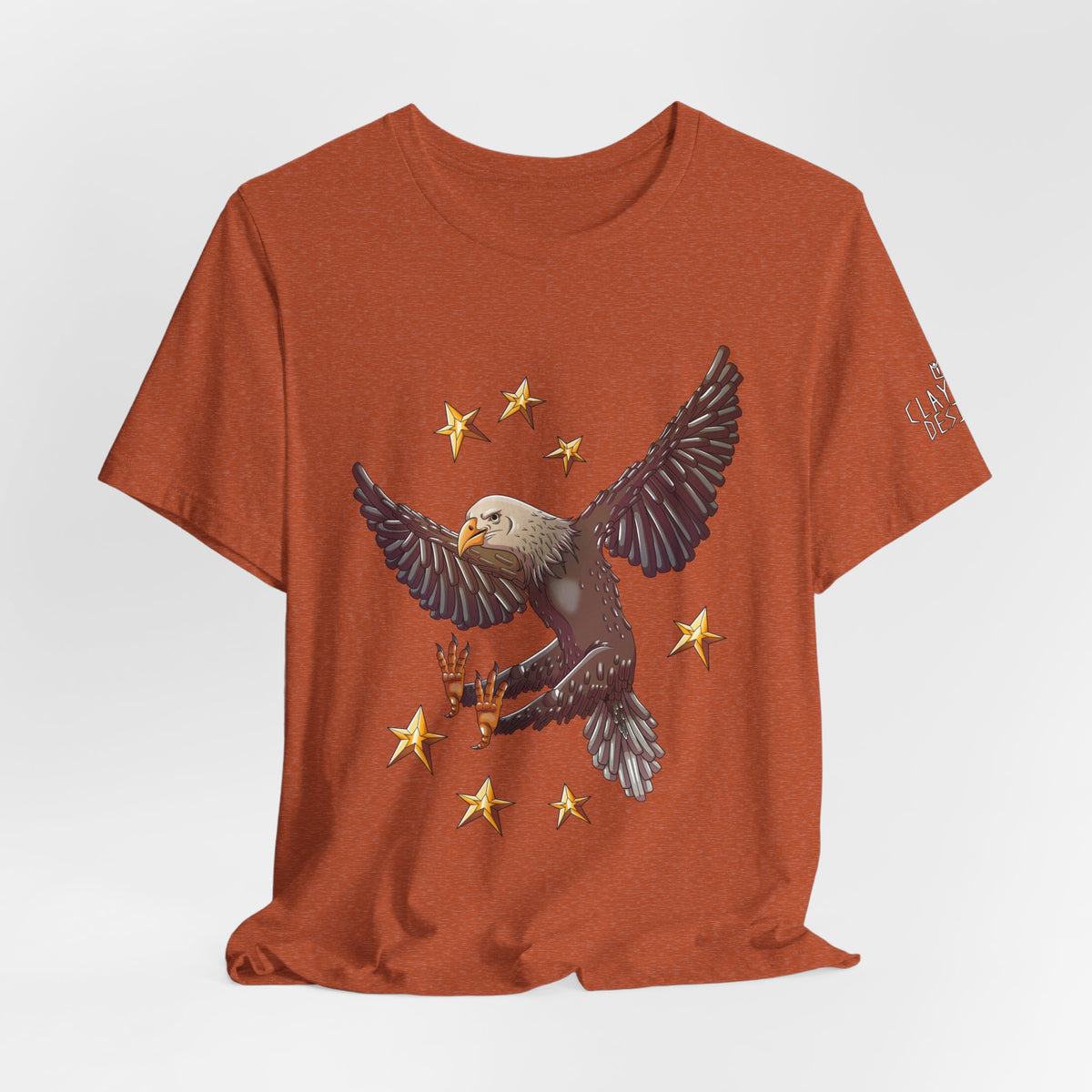 Unisex Jersey Short Sleeve Tee- Eagle