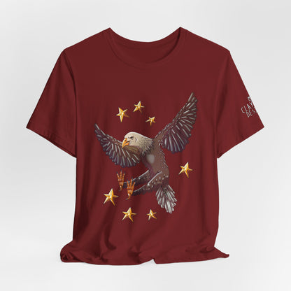 Unisex Jersey Short Sleeve Tee- Eagle